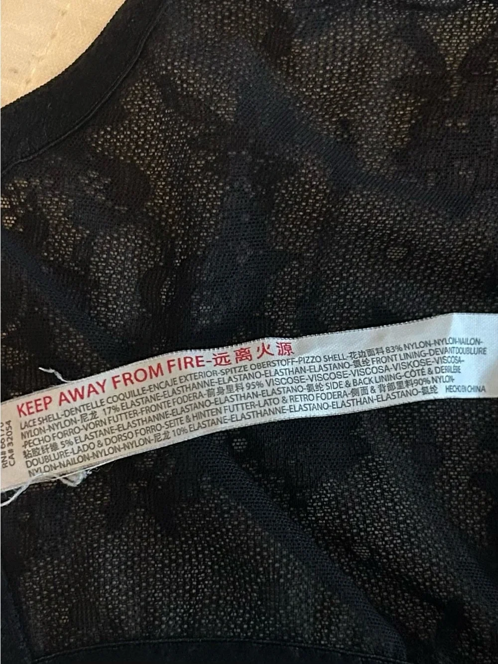 Urban Outfitters Out From Under Women's Black Corset Top SZ Medium Black
